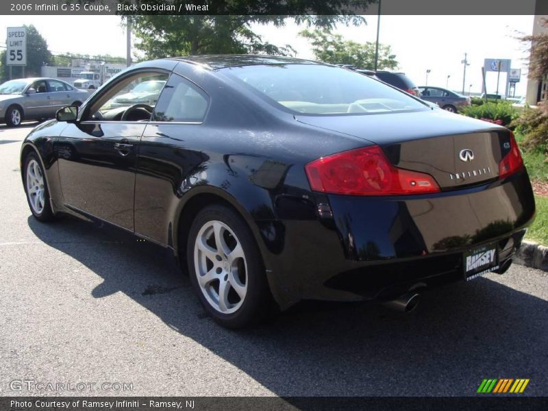 Black Obsidian / Wheat 2006 Infiniti G 35 Coupe