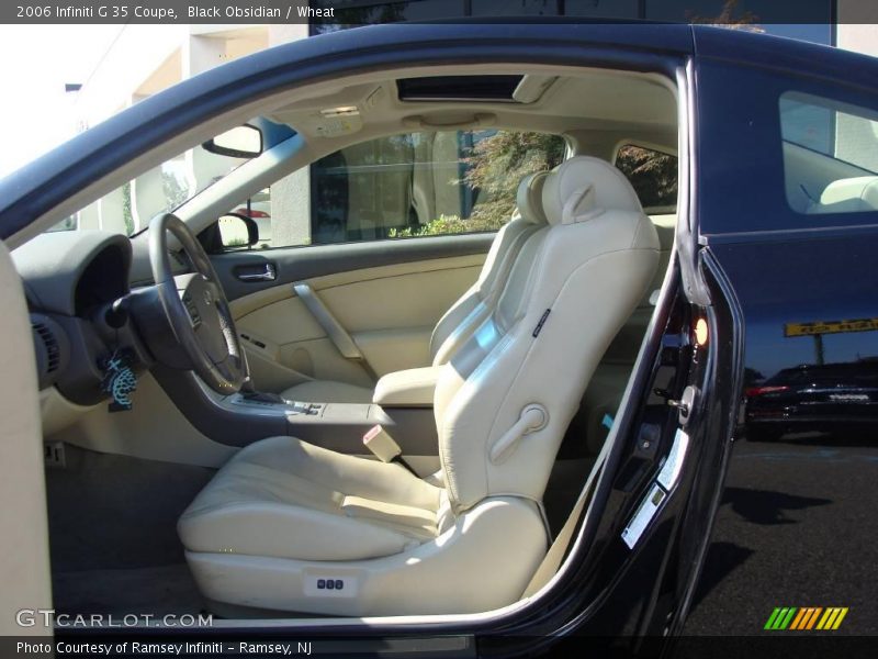 Black Obsidian / Wheat 2006 Infiniti G 35 Coupe