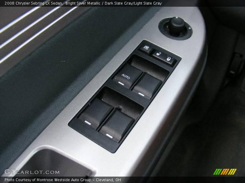 Bright Silver Metallic / Dark Slate Gray/Light Slate Gray 2008 Chrysler Sebring LX Sedan