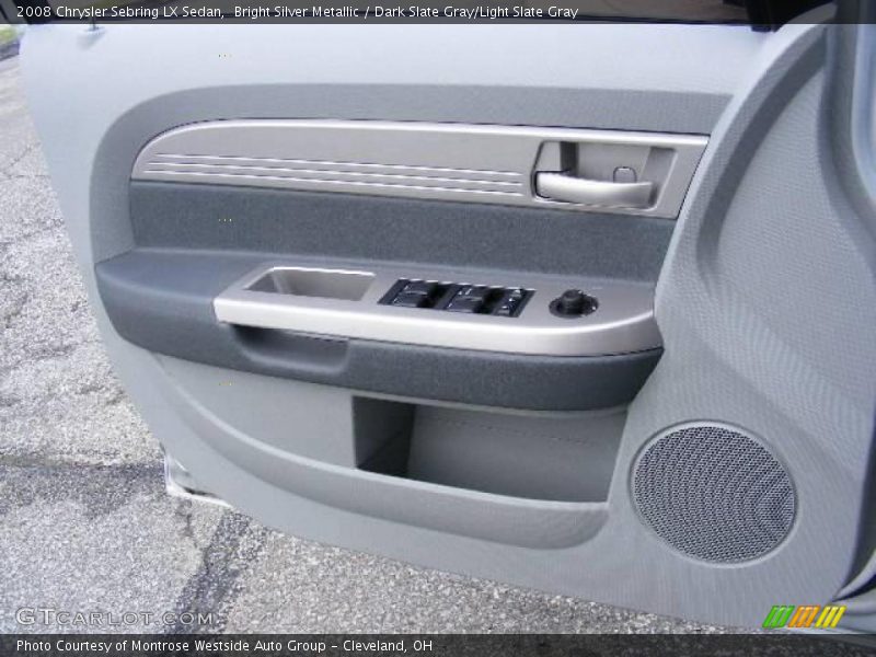 Bright Silver Metallic / Dark Slate Gray/Light Slate Gray 2008 Chrysler Sebring LX Sedan