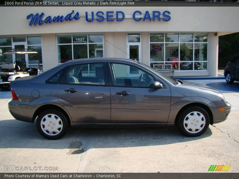Liquid Grey Metallic / Dark Flint/Light Flint 2006 Ford Focus ZX4 SE Sedan