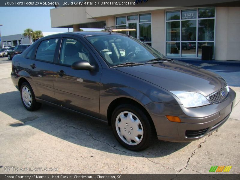 Liquid Grey Metallic / Dark Flint/Light Flint 2006 Ford Focus ZX4 SE Sedan