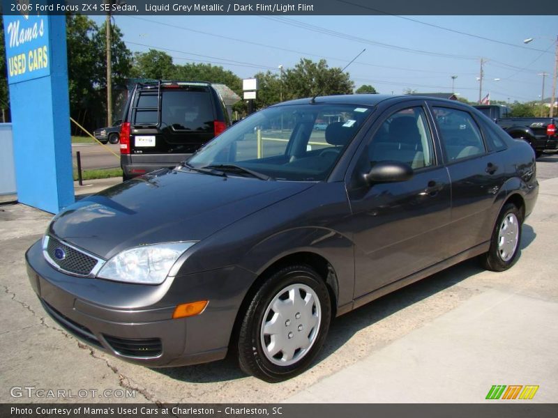 Liquid Grey Metallic / Dark Flint/Light Flint 2006 Ford Focus ZX4 SE Sedan