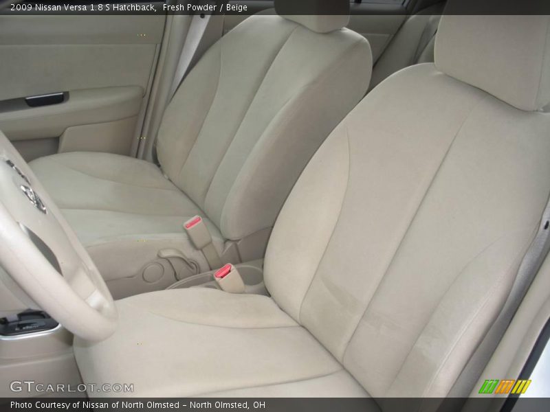 Fresh Powder / Beige 2009 Nissan Versa 1.8 S Hatchback