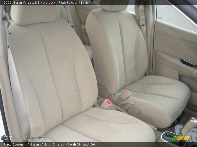 Fresh Powder / Beige 2009 Nissan Versa 1.8 S Hatchback