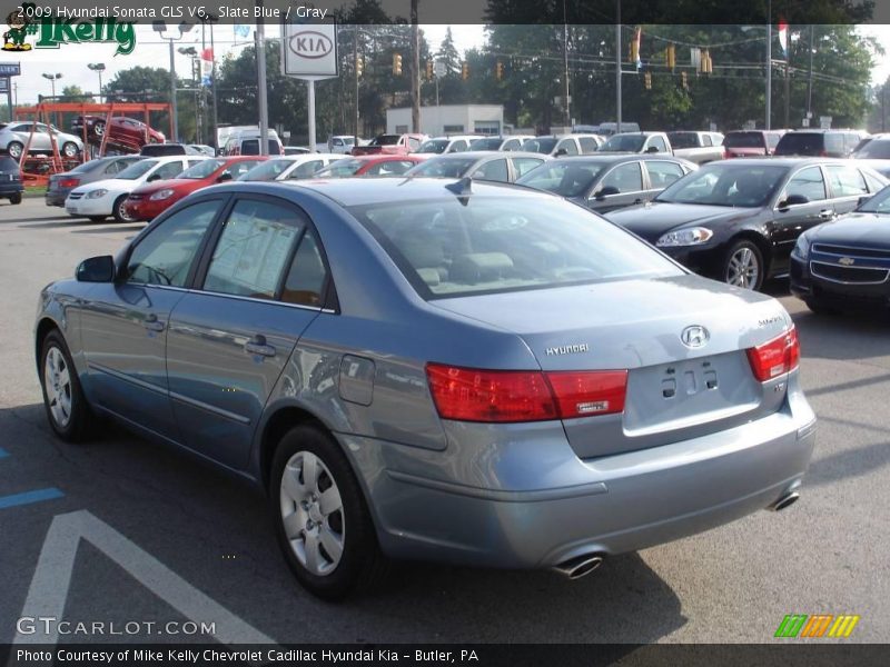 Slate Blue / Gray 2009 Hyundai Sonata GLS V6