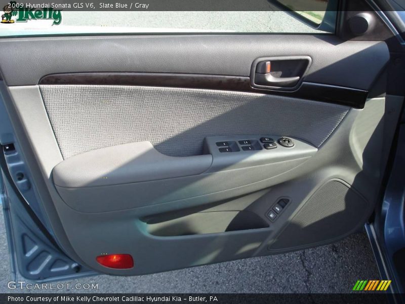 Slate Blue / Gray 2009 Hyundai Sonata GLS V6