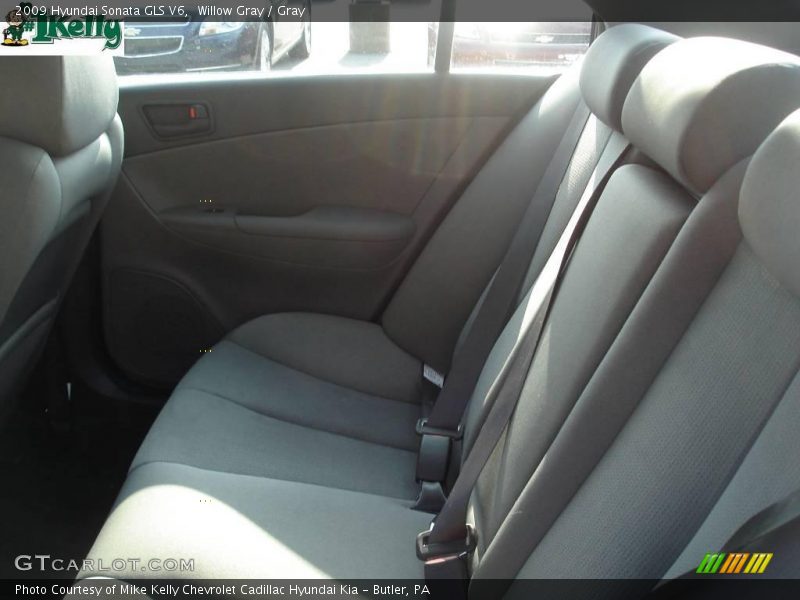 Willow Gray / Gray 2009 Hyundai Sonata GLS V6