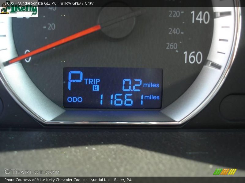 Willow Gray / Gray 2009 Hyundai Sonata GLS V6