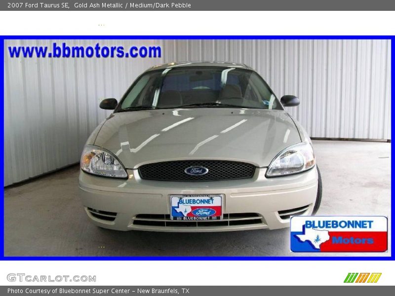 Gold Ash Metallic / Medium/Dark Pebble 2007 Ford Taurus SE