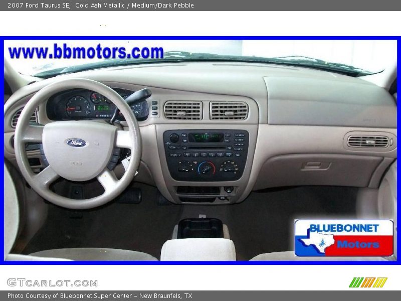 Gold Ash Metallic / Medium/Dark Pebble 2007 Ford Taurus SE