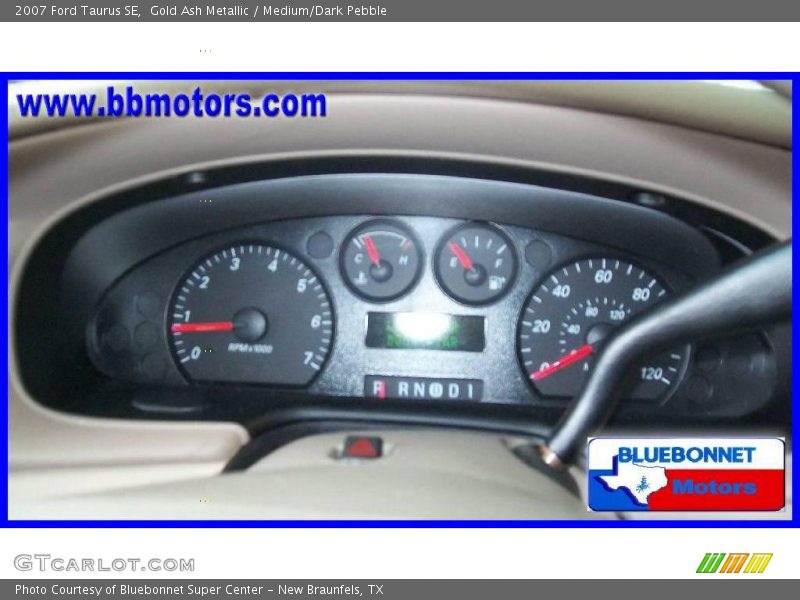 Gold Ash Metallic / Medium/Dark Pebble 2007 Ford Taurus SE