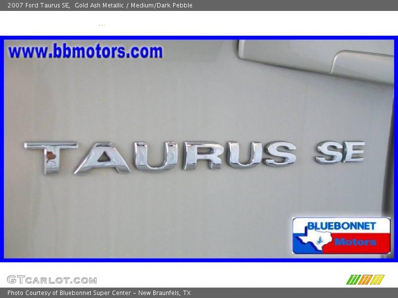 Gold Ash Metallic / Medium/Dark Pebble 2007 Ford Taurus SE