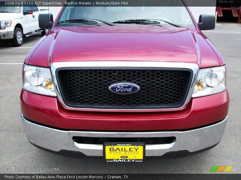 Redfire Metallic / Medium/Dark Flint 2008 Ford F150 XLT SuperCrew