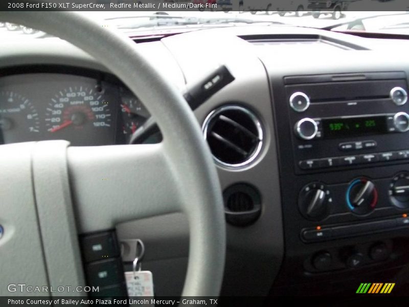 Redfire Metallic / Medium/Dark Flint 2008 Ford F150 XLT SuperCrew