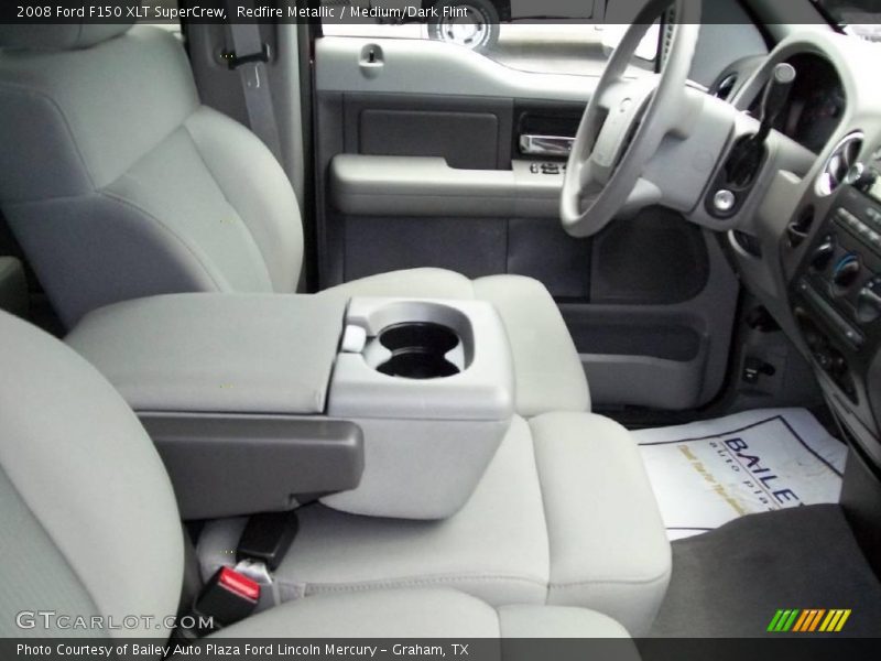 Redfire Metallic / Medium/Dark Flint 2008 Ford F150 XLT SuperCrew