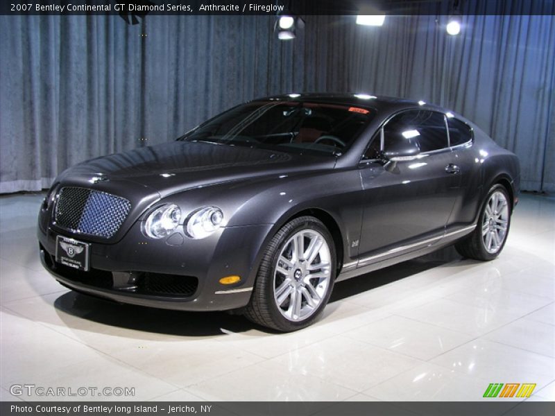 Anthracite / Fiireglow 2007 Bentley Continental GT Diamond Series