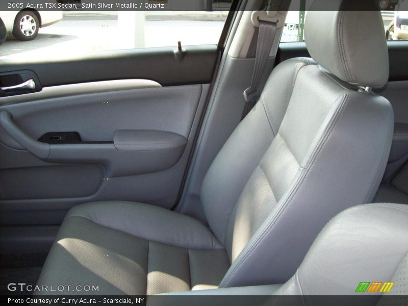 Satin Silver Metallic / Quartz 2005 Acura TSX Sedan