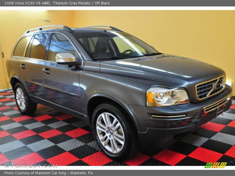 Titanium Gray Metallic / Off Black 2008 Volvo XC90 V8 AWD