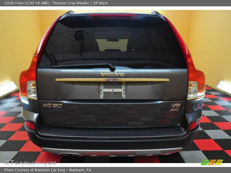 Titanium Gray Metallic / Off Black 2008 Volvo XC90 V8 AWD
