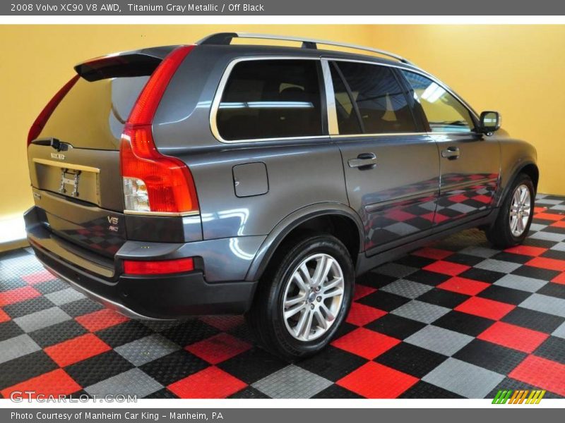Titanium Gray Metallic / Off Black 2008 Volvo XC90 V8 AWD