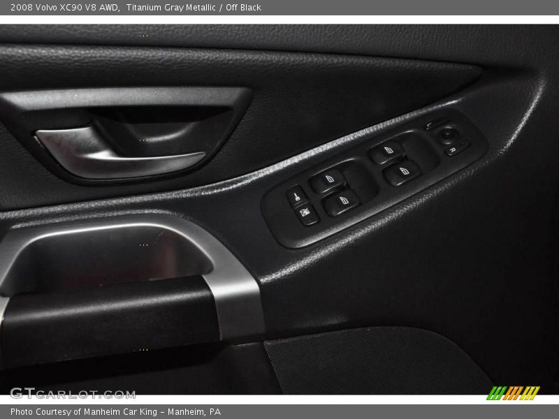 Titanium Gray Metallic / Off Black 2008 Volvo XC90 V8 AWD