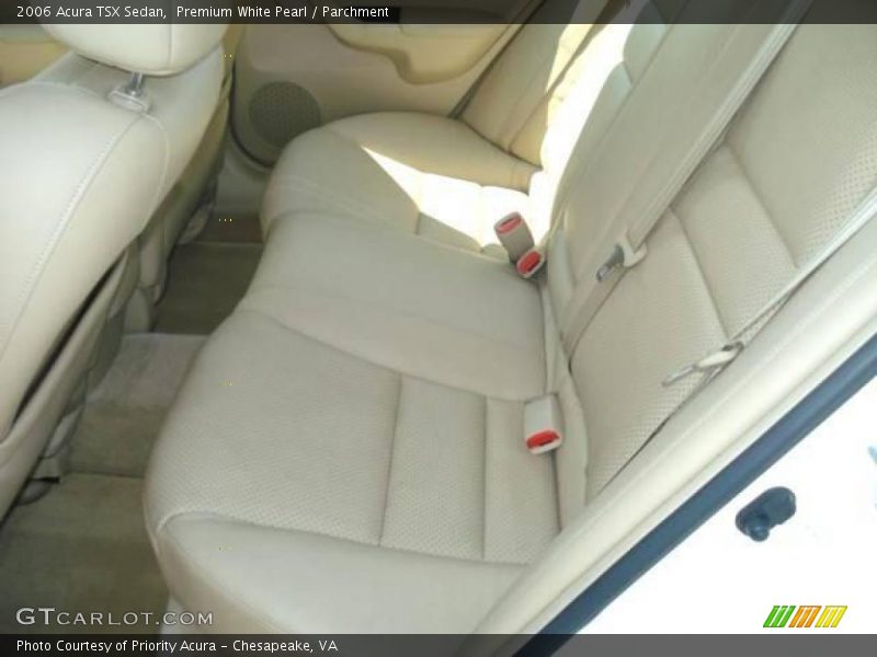 Premium White Pearl / Parchment 2006 Acura TSX Sedan
