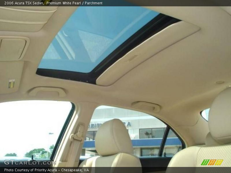 Premium White Pearl / Parchment 2006 Acura TSX Sedan