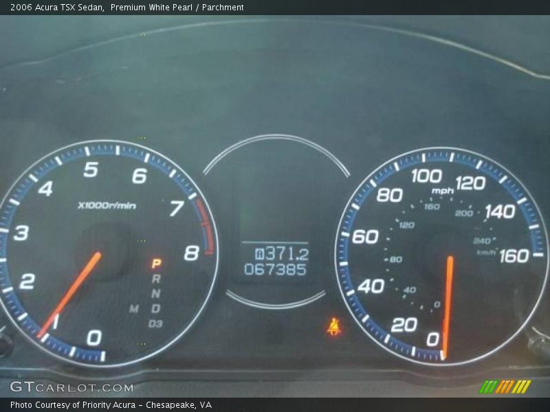 Premium White Pearl / Parchment 2006 Acura TSX Sedan