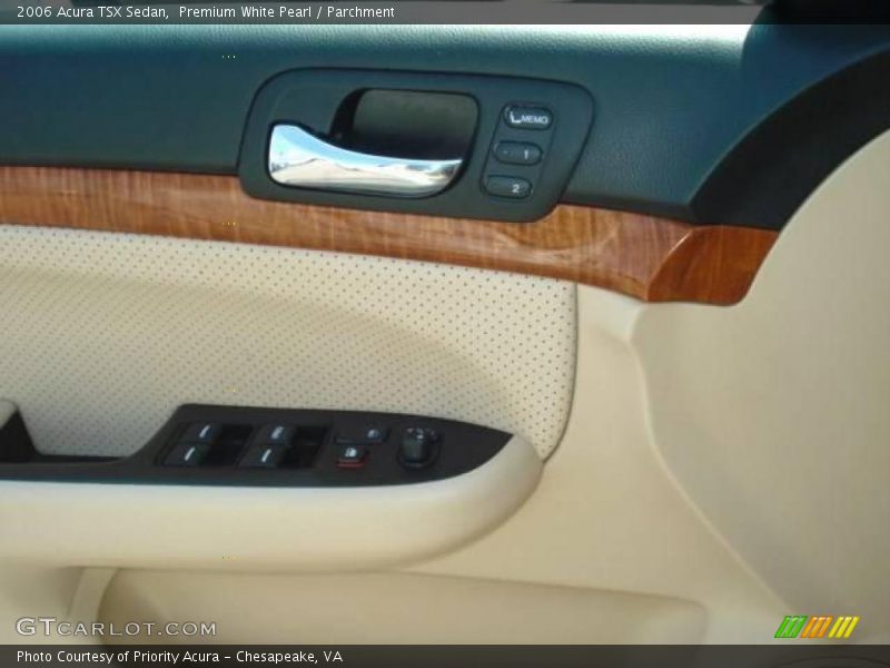 Premium White Pearl / Parchment 2006 Acura TSX Sedan