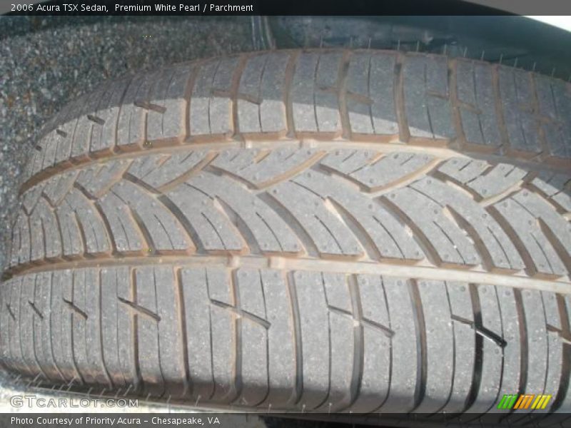 Premium White Pearl / Parchment 2006 Acura TSX Sedan