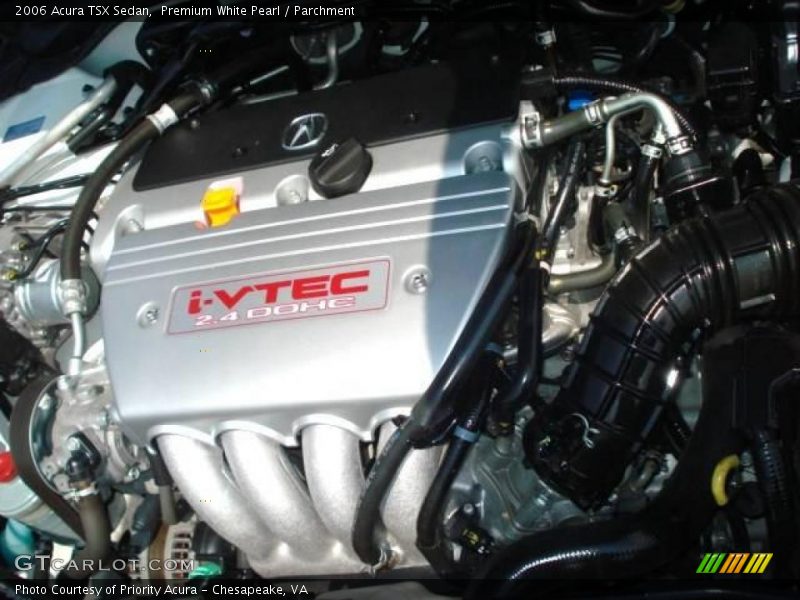 Premium White Pearl / Parchment 2006 Acura TSX Sedan
