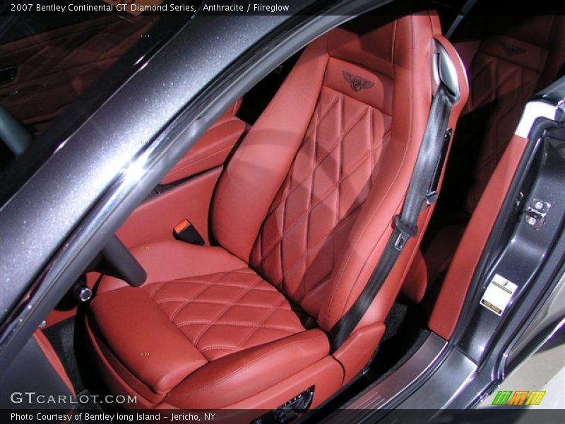 Anthracite / Fiireglow 2007 Bentley Continental GT Diamond Series