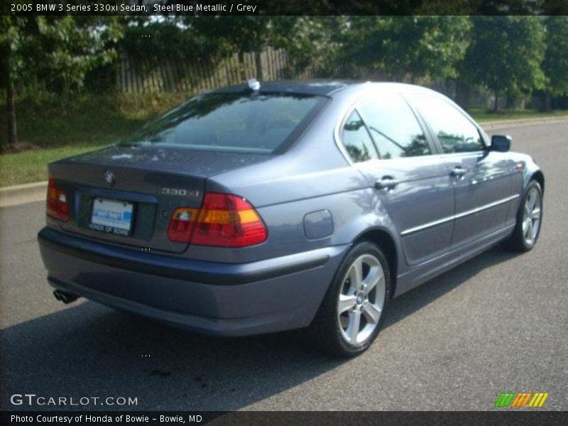 Steel Blue Metallic / Grey 2005 BMW 3 Series 330xi Sedan