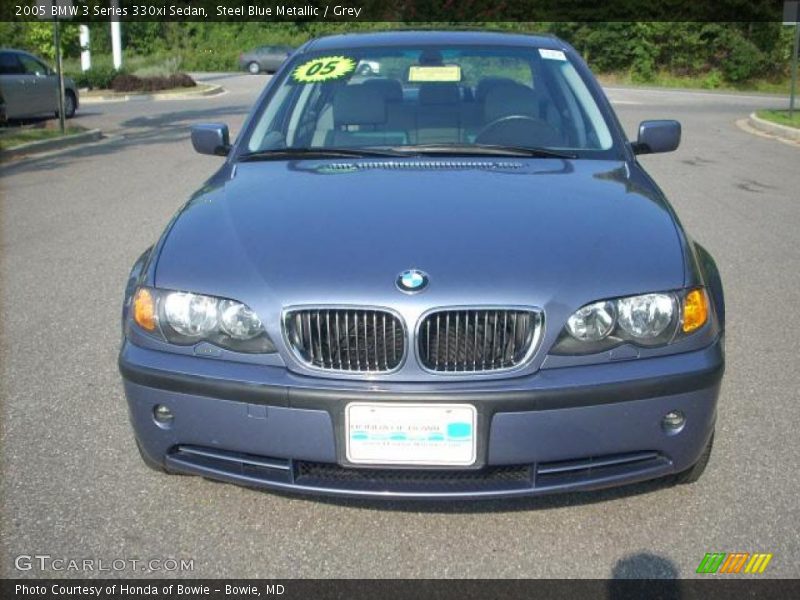 Steel Blue Metallic / Grey 2005 BMW 3 Series 330xi Sedan