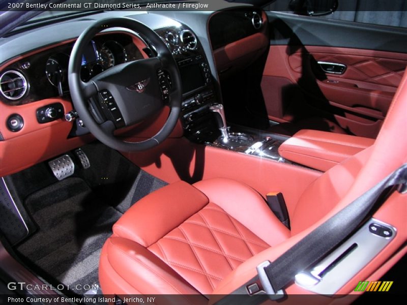 Anthracite / Fiireglow 2007 Bentley Continental GT Diamond Series
