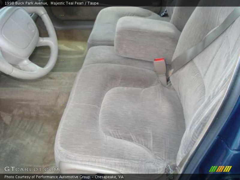 Majestic Teal Pearl / Taupe 1998 Buick Park Avenue