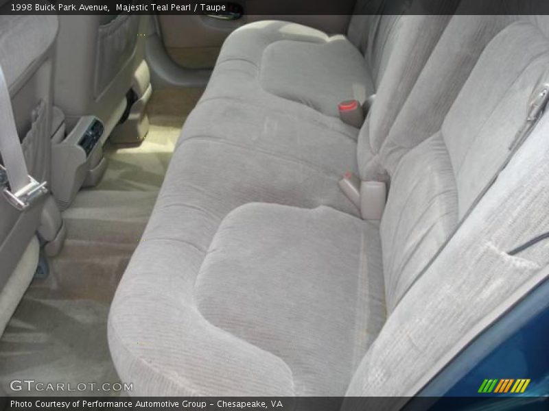 Majestic Teal Pearl / Taupe 1998 Buick Park Avenue