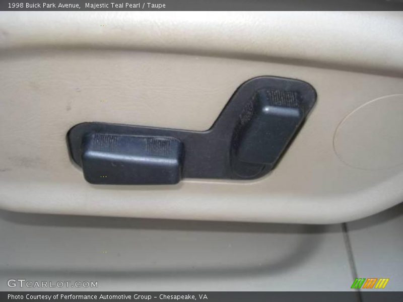 Majestic Teal Pearl / Taupe 1998 Buick Park Avenue