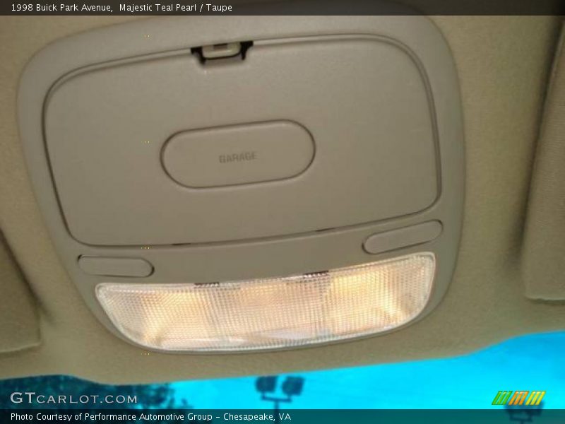 Majestic Teal Pearl / Taupe 1998 Buick Park Avenue