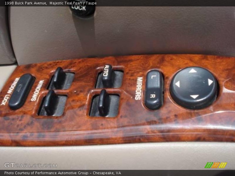 Majestic Teal Pearl / Taupe 1998 Buick Park Avenue