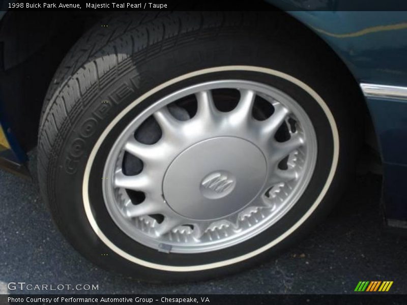 Majestic Teal Pearl / Taupe 1998 Buick Park Avenue