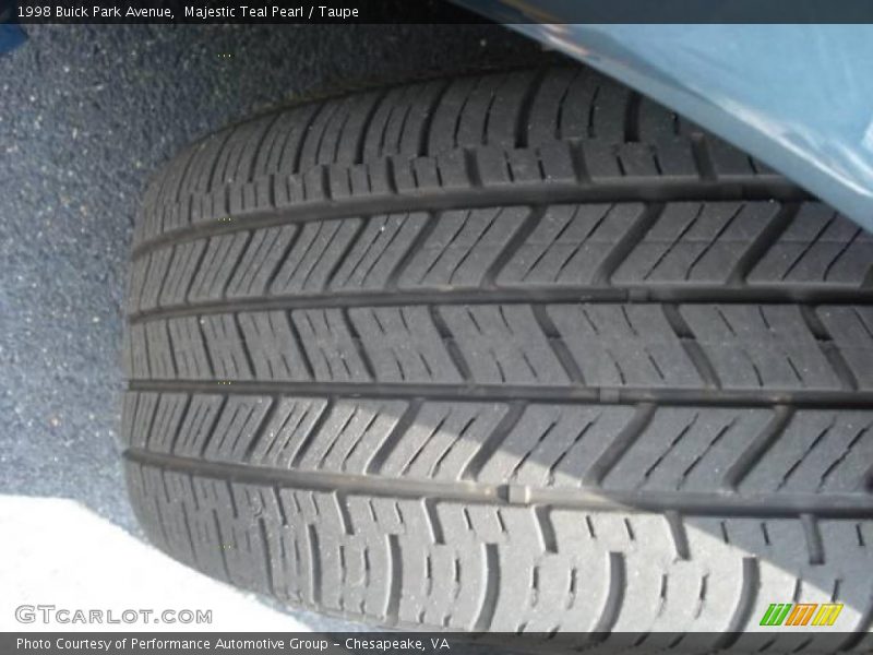 Majestic Teal Pearl / Taupe 1998 Buick Park Avenue