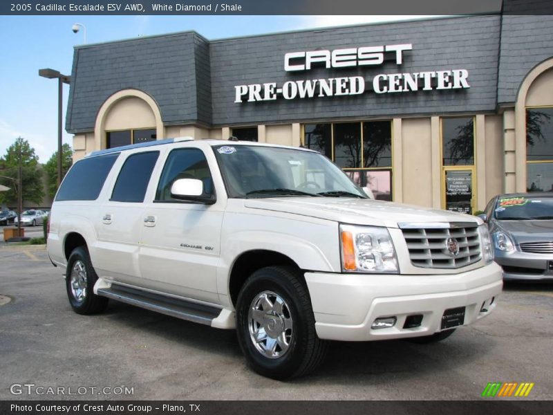 White Diamond / Shale 2005 Cadillac Escalade ESV AWD