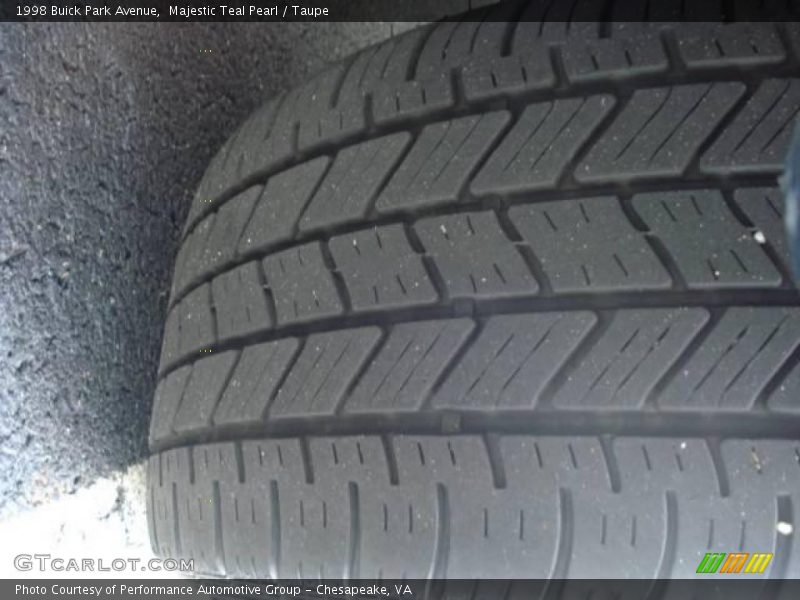 Majestic Teal Pearl / Taupe 1998 Buick Park Avenue