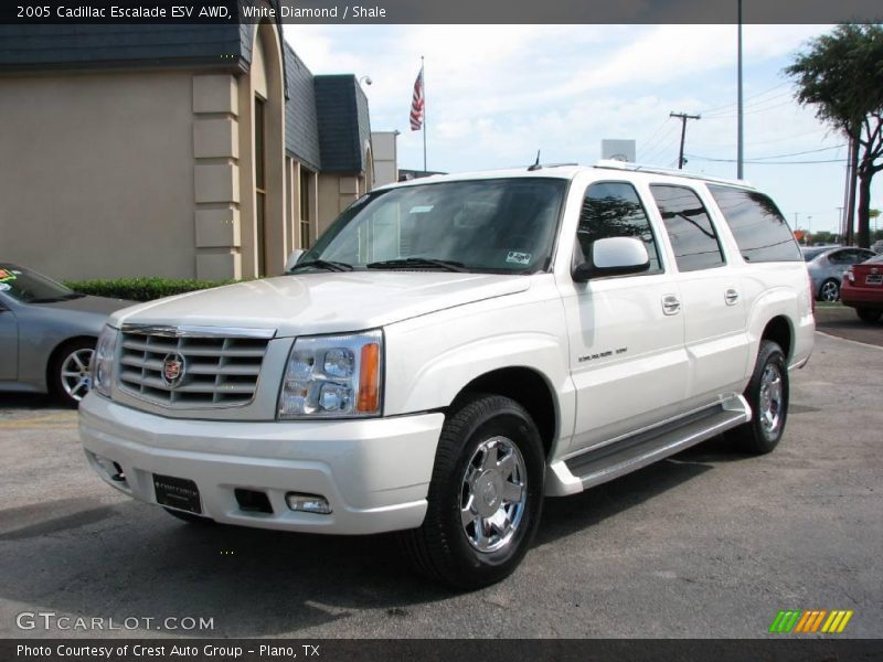 White Diamond / Shale 2005 Cadillac Escalade ESV AWD