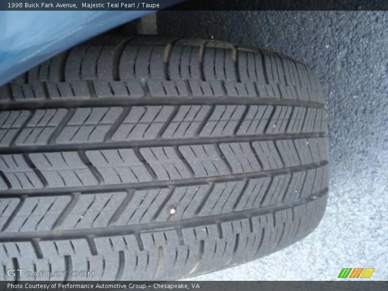 Majestic Teal Pearl / Taupe 1998 Buick Park Avenue