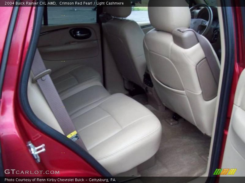 Crimson Red Pearl / Light Cashmere 2004 Buick Rainier CXL AWD