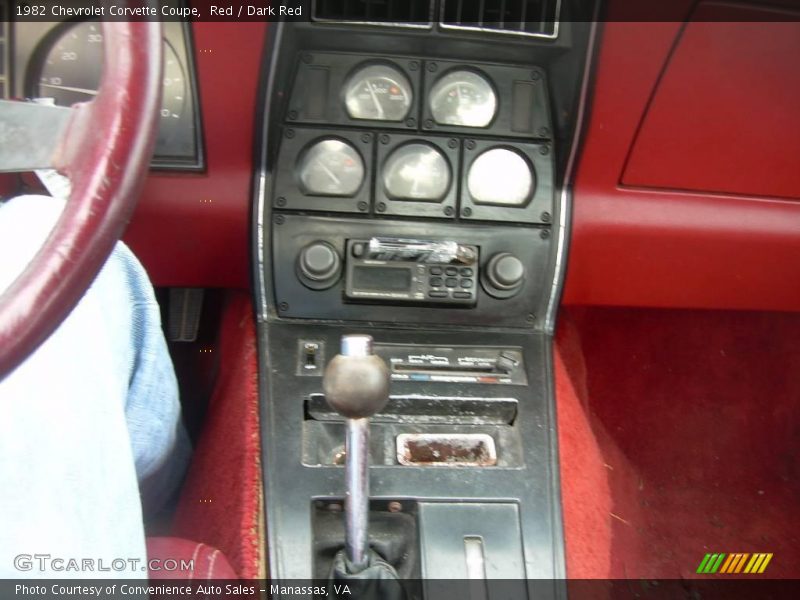 Red / Dark Red 1982 Chevrolet Corvette Coupe