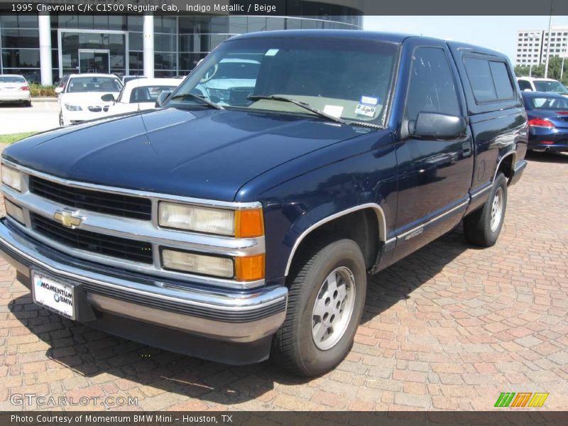 Indigo Metallic / Beige 1995 Chevrolet C/K C1500 Regular Cab